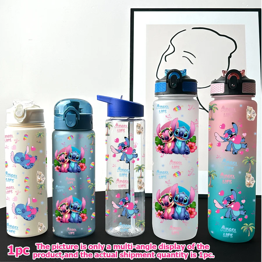 1 шт., мультипластиковая бутылка для воды Disney Stitch Angel с принтом 23-32 унций, портативная спортивная чашка для воды, подарок на день рождения
1 шт., мультипластиковая бутылка для воды Disney Stitch Angel с принтом 23-32 унций, портативная спортивная чашка для воды, подарок на день рождения