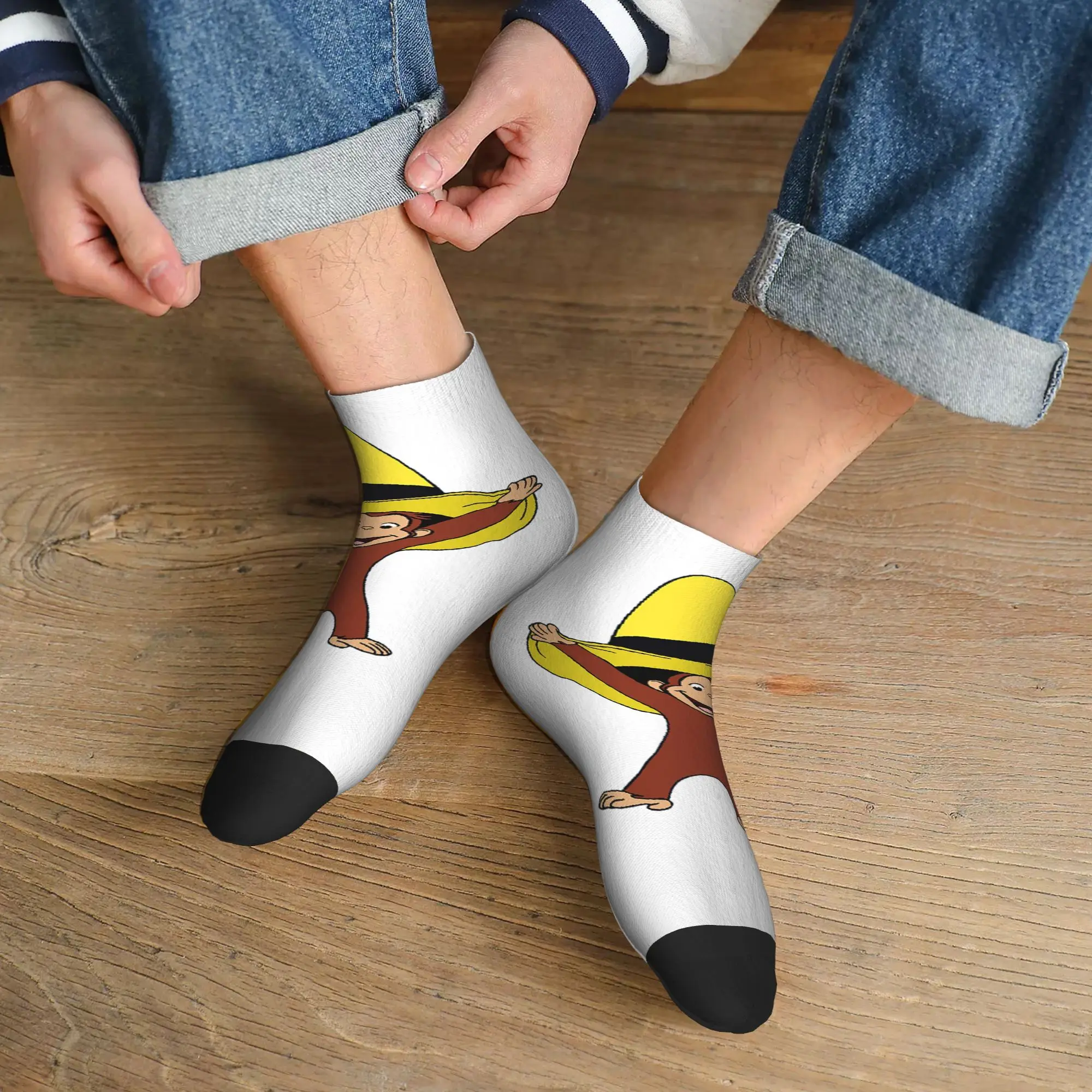 Всесезонные носки Funky Curious George Harajuku, супер мягкие спортивные носки средней длины, мягкие забавные чулки для мужчин и женщин, подарки
Всесезонные носки Funky Curious George Harajuku, супер мягкие спортивные носки средней длины, мягкие забавные чулки для мужчин и женщин, подарки