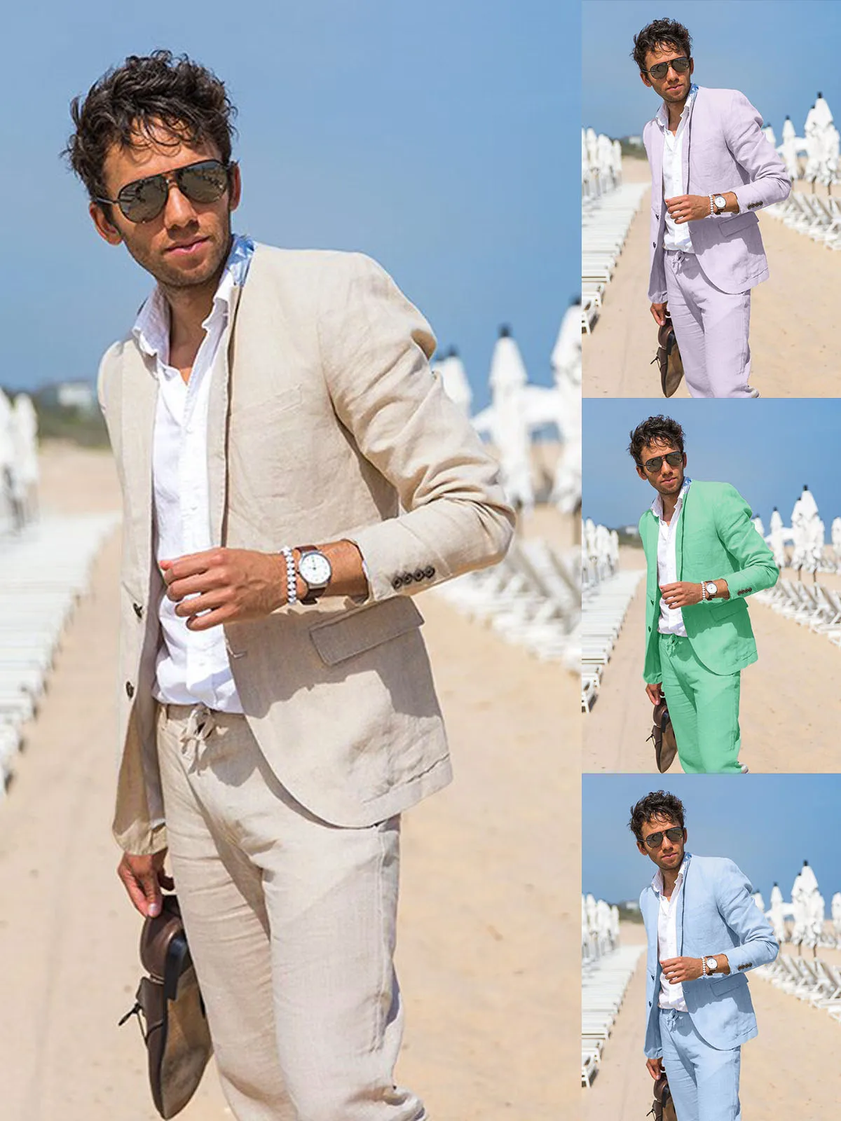 Linen Casual Suits for Men ، Slim Fit Solid Tuxedo Man Suits Ensemble Hommes Trajes Para Hombre Custom Man 2 piece Outfit Set
Linen Casual Suits for Men ، Slim Fit Solid Tuxedo Man Suits Ensemble Hommes Trajes Para Hombre Custom Man 2 piece Outfit Set