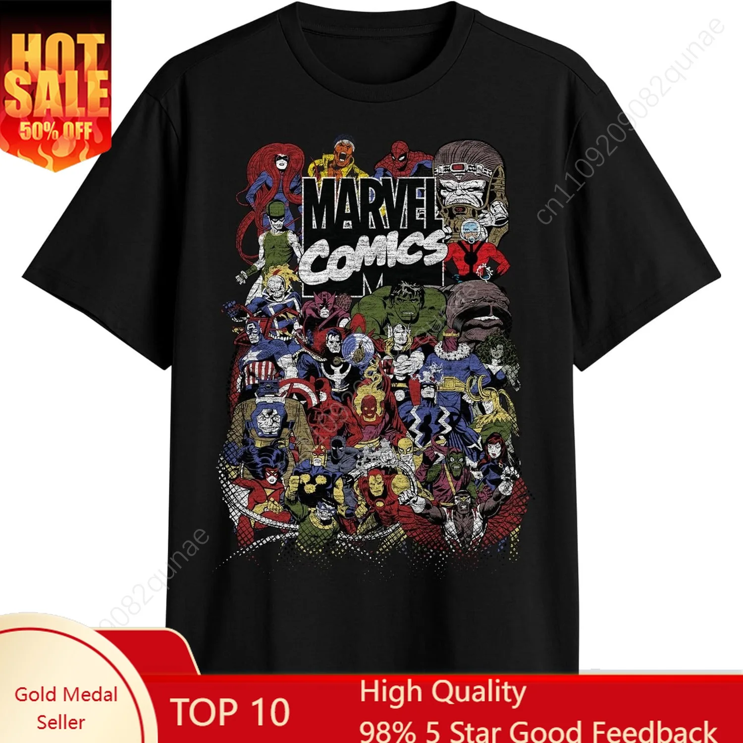 Marvel Avengers Crew Comics Logo Adult Mens Graphic Mens T-Shirt Cosplay
Marvel Avengers Crew Comics Logo Adult Mens Graphic Mens T-Shirt Cosplay