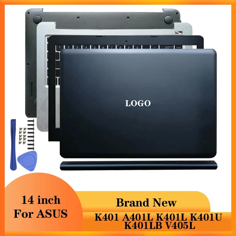 НОВИНКА для ASUS K401 A401L K401L K401U K401LB V405L задняя крышка ЖК-дисплея для ноутбука/передняя панель/петли/крышка петли/подставка для рук/нижняя часть корпуса
НОВИНКА для ASUS K401 A401L K401L K401U K401LB V405L задняя крышка ЖК-дисплея для ноутбука/передняя панель/петли/крышка петли/подставка для рук/нижняя часть корпуса