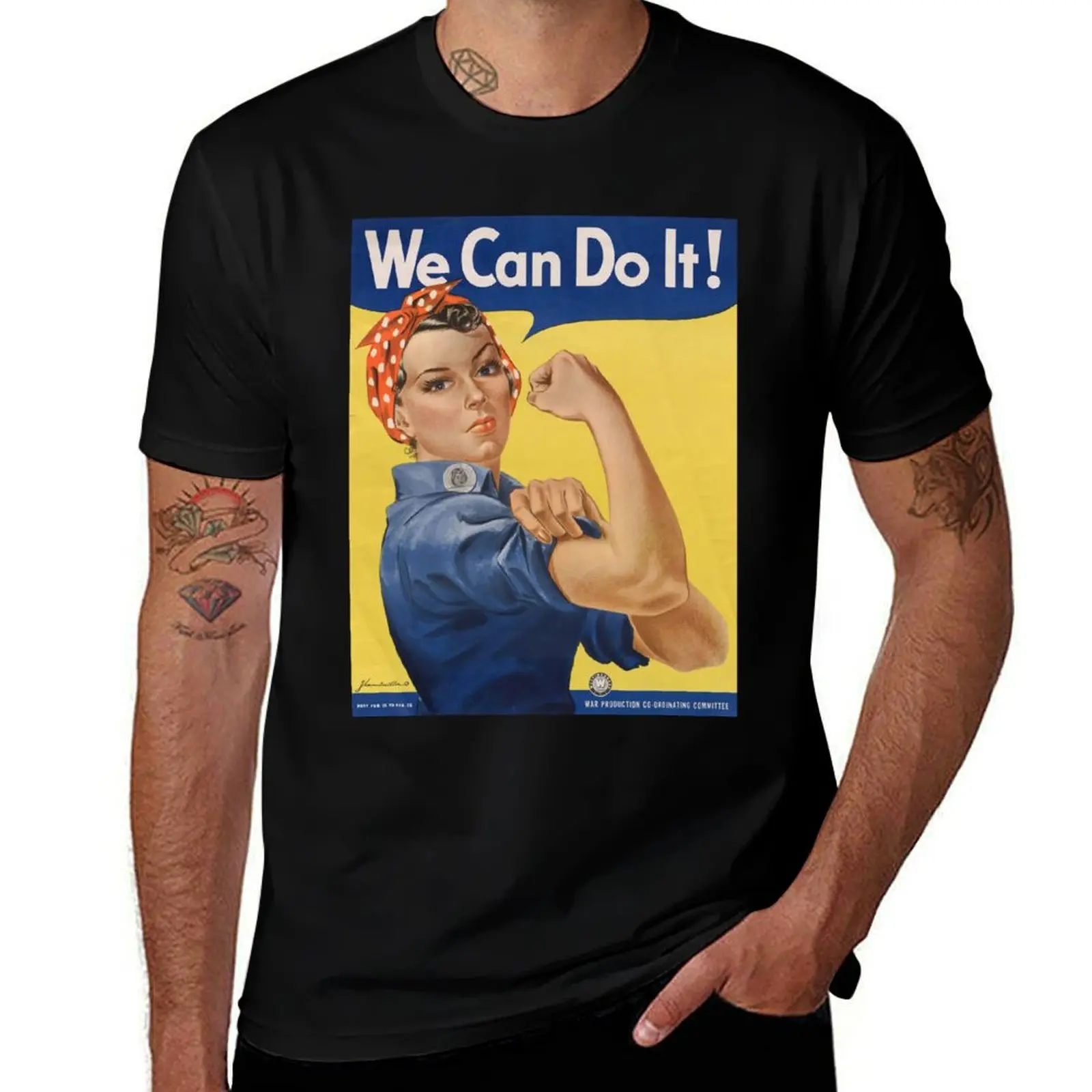 Rosie the Riveter T-Shirt Casual Lightweight Short Sleeve Top
Rosie the Riveter T-Shirt Casual Lightweight Short Sleeve Top