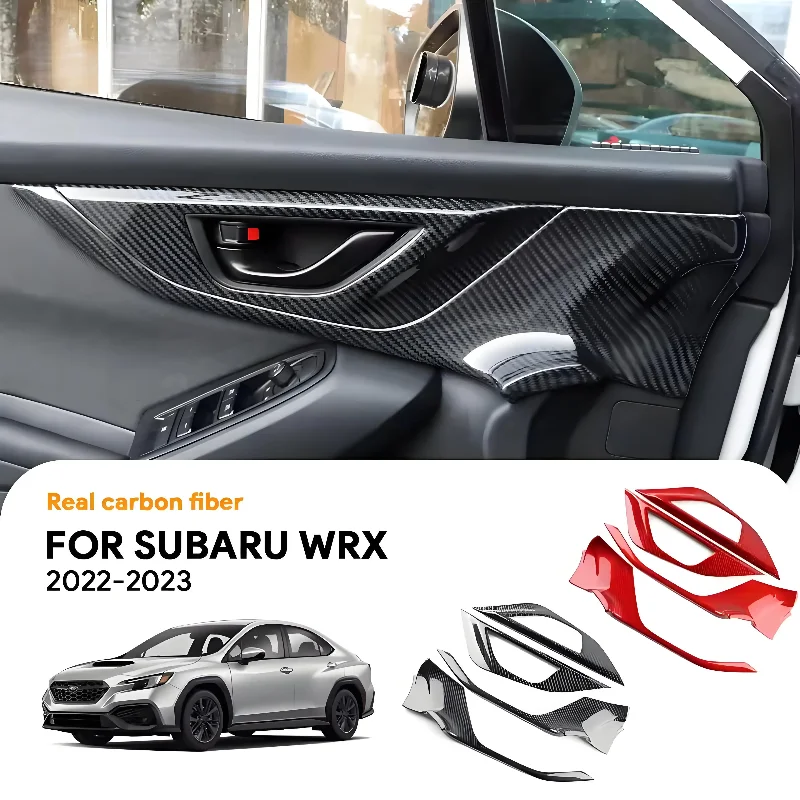 For Subaru WRX/ WRX STI Real Dry Hard Carbon Fiber Sticker 2022-2024 Front Door Handle Panel Interior Trim Cover Accessories
For Subaru WRX/ WRX STI Real Dry Hard Carbon Fiber Sticker 2022-2024 Front Door Handle Panel Interior Trim Cover Accessories