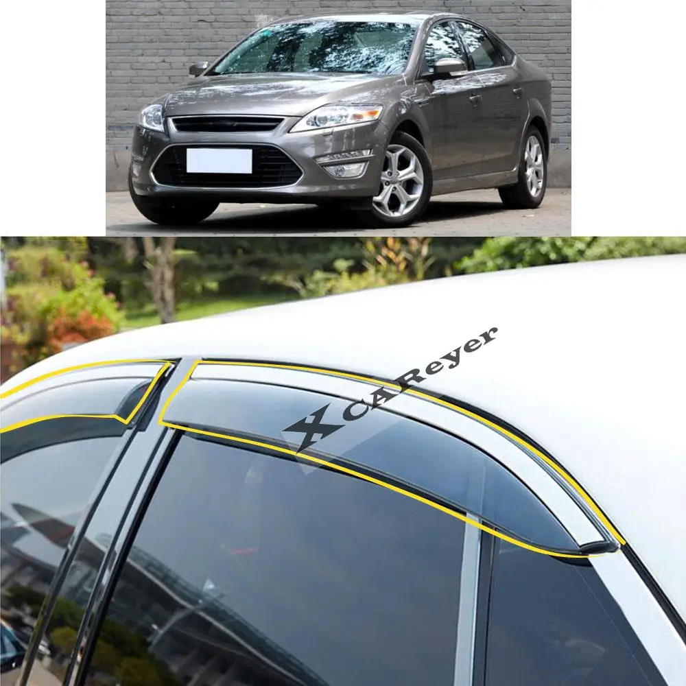 Для Ford Mondeo 2011 2012 2013, наклейка для кузова автомобиля, пластиковое оконное стекло, ветрозащитный козырек, защита от дождя/солнца, вентиляционные детали
Для Ford Mondeo 2011 2012 2013, наклейка для кузова автомобиля, пластиковое оконное стекло, ветрозащитный козырек, защита от дождя/солнца, вентиляционные детали