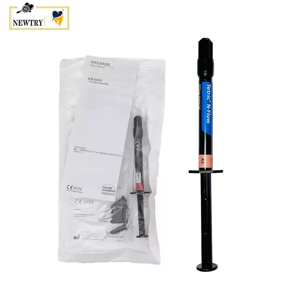 Ivoclar Vivadent Tetric N-Flow Flowable Nano Hybrid Composite Resin 2g Syringe Light Cure Radiopaque Dental Restoration Material
Ivoclar Vivadent Tetric N-Flow Flowable Nano Hybrid Composite Resin 2g Syringe Light Cure Radiopaque Dental Restoration Material