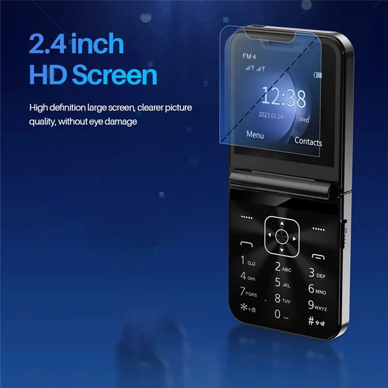 Новый-раскладной телефон A50 Pro с двумя SIM-картами, GSM, автоматическая запись вызовов, 2,4-дюймовый экран, складные мобильные телефоны Type-C
Новый-раскладной телефон A50 Pro с двумя SIM-картами, GSM, автоматическая запись вызовов, 2,4-дюймовый экран, складные мобильные телефоны Type-C