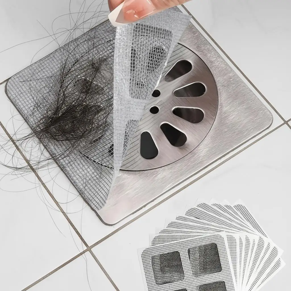 5 Pack Self Adhesive Hair Catcher Mesh Drain Strainer Hair Filters for Bathroom Toilet Drain Kitchen Anti Clogging Insect Proof Disposable Drain Hair Catcher Mesh
5 Pack Self Adhesive Hair Catcher Mesh Drain Strainer Hair Filters for Bathroom Toilet Drain Kitchen Anti Clogging Insect Proof Disposable Drain Hair Catcher Mesh