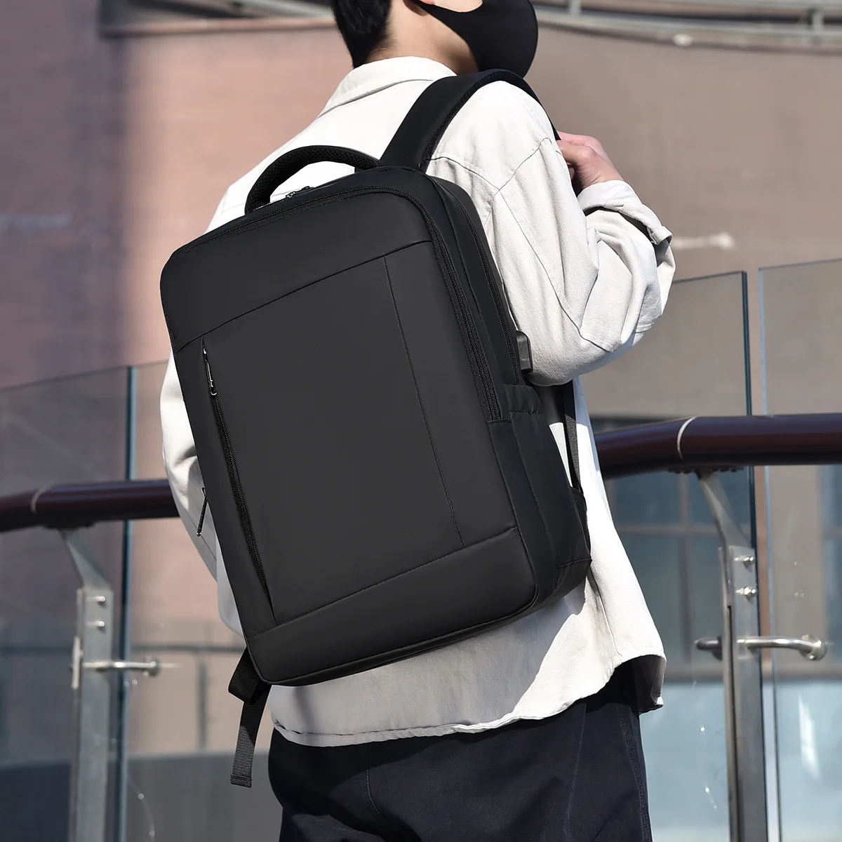 Backpack Men's Business Travel Business Edition Commuter 17-inch Computer Bag Large Capacity Backpack Leisure Travel Backpack
Backpack Men's Business Travel Business Edition Commuter 17-inch Computer Bag Large Capacity Backpack Leisure Travel Backpack