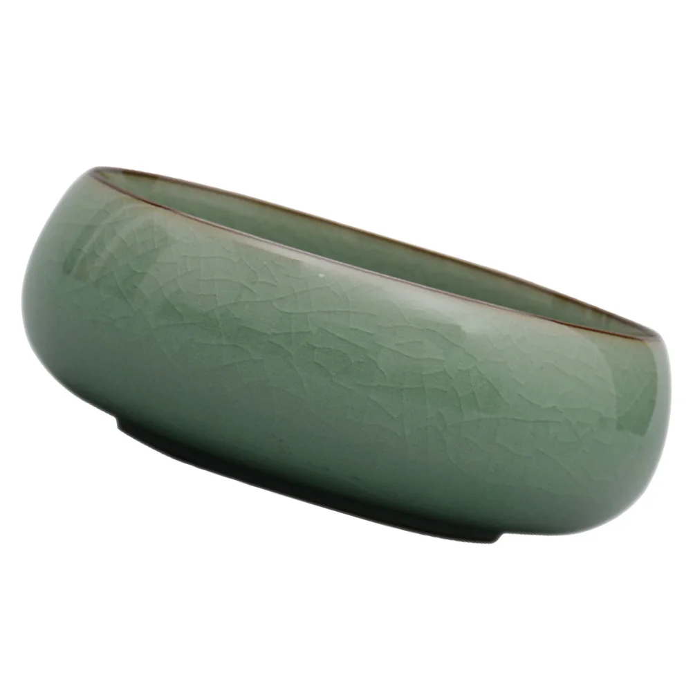 1Pcs Chinese Calligraphy Brush Washer Set Celadon Porcelain Ink Well for Tea Ceremony Kung Fu Tea Accessory Sumi Brush Wash Bowl
1Pcs Chinese Calligraphy Brush Washer Set Celadon Porcelain Ink Well for Tea Ceremony Kung Fu Tea Accessory Sumi Brush Wash Bowl