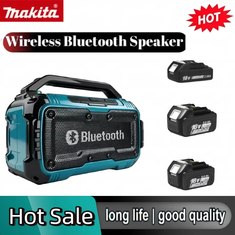 Makita Dual Channel Surround Subwoofer Portable Bluetooth Speaker Loudspeaker Outdoor Wireless Speaker For Makita 18V Battery
Makita Dual Channel Surround Subwoofer Portable Bluetooth Speaker Loudspeaker Outdoor Wireless Speaker For Makita 18V Battery