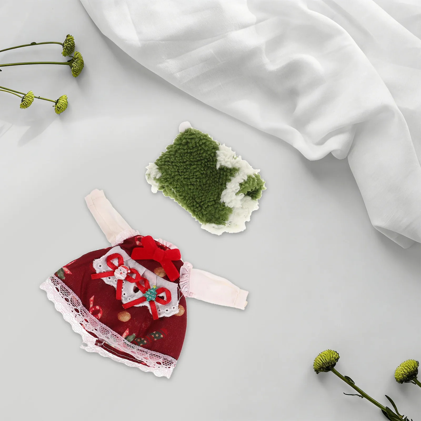 2Set Christmas Bjd Clothes Core Red Green Santa Knitted Outfit Set 16-17Cm Miniature Holiday Wardrobe Accessories Xmas Dress Up
2Set Christmas Bjd Clothes Core Red Green Santa Knitted Outfit Set 16-17Cm Miniature Holiday Wardrobe Accessories Xmas Dress Up