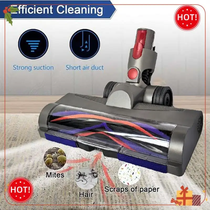 ABLE-Anti-Tangle Cleaner Head For Dyson V7 V8 V10 V11 V15 Vacuum Cleaner Parts With Green Dust Light For Carpets Hardwood Floor
ABLE-Anti-Tangle Cleaner Head For Dyson V7 V8 V10 V11 V15 Vacuum Cleaner Parts With Green Dust Light For Carpets Hardwood Floor