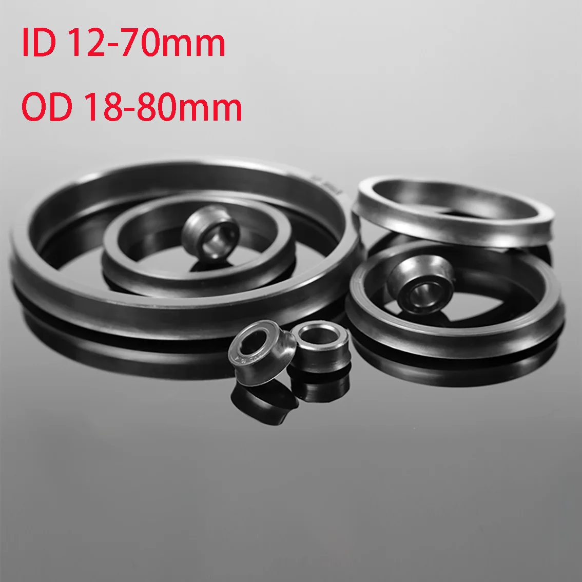 NBR Sealing Ring Gasket QYd Type Cylinder Sealing Ring Piston Rod Dedicated Pneumatic Shaft Rubber Gasket ID 12-70mm OD 18-80mm
NBR Sealing Ring Gasket QYd Type Cylinder Sealing Ring Piston Rod Dedicated Pneumatic Shaft Rubber Gasket ID 12-70mm OD 18-80mm
