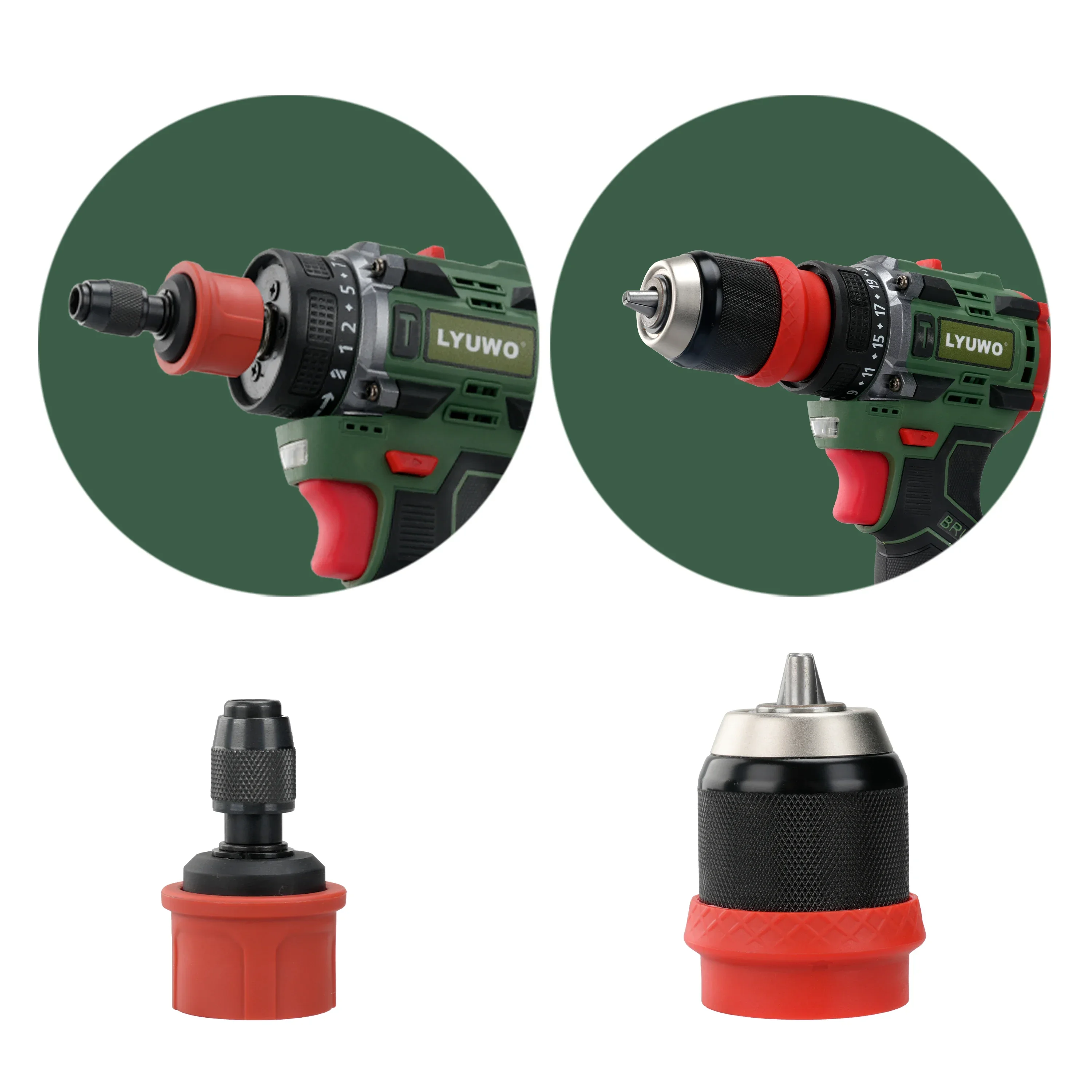 LYUWO Cordless Drill Set: Cordless Electric Screwdriver (with Li-ion Battery, Multi-function for Home Use and Dual Speed)
LYUWO Cordless Drill Set: Cordless Electric Screwdriver (with Li-ion Battery, Multi-function for Home Use and Dual Speed)