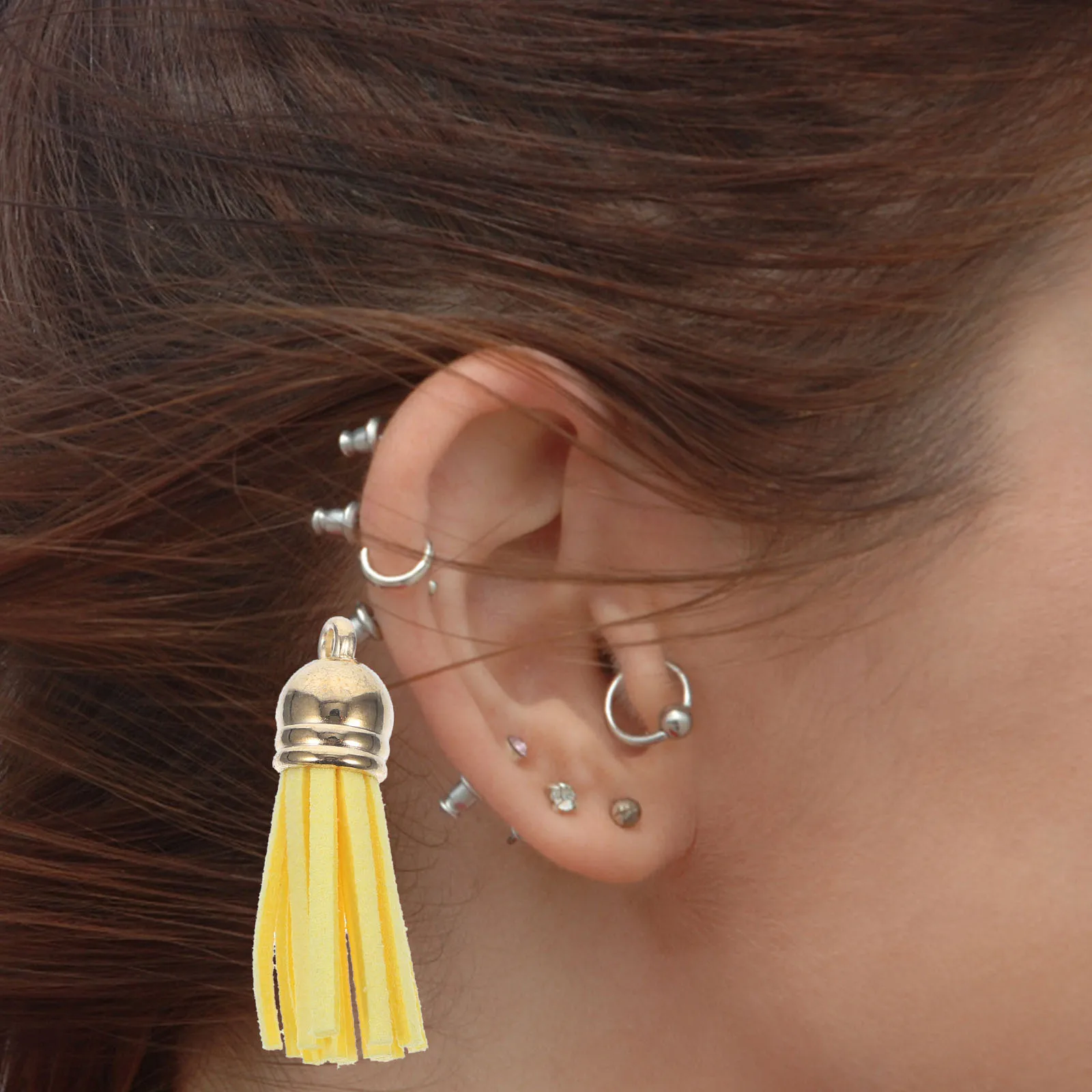 100Pcs Tassel Pendants Wear Resistant Keychain Charms Handbag Decorations for DIY Craft Supplies Tassel
100Pcs Tassel Pendants Wear Resistant Keychain Charms Handbag Decorations for DIY Craft Supplies Tassel