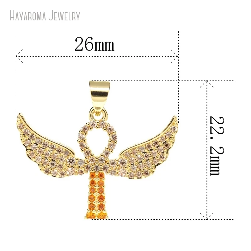 2Pcs Jewelry Invisible Setting Angle Wing Copper Wholesale Metal Cubic Zirconia Mix Gold Color Pendant PM46341
2Pcs Jewelry Invisible Setting Angle Wing Copper Wholesale Metal Cubic Zirconia Mix Gold Color Pendant PM46341