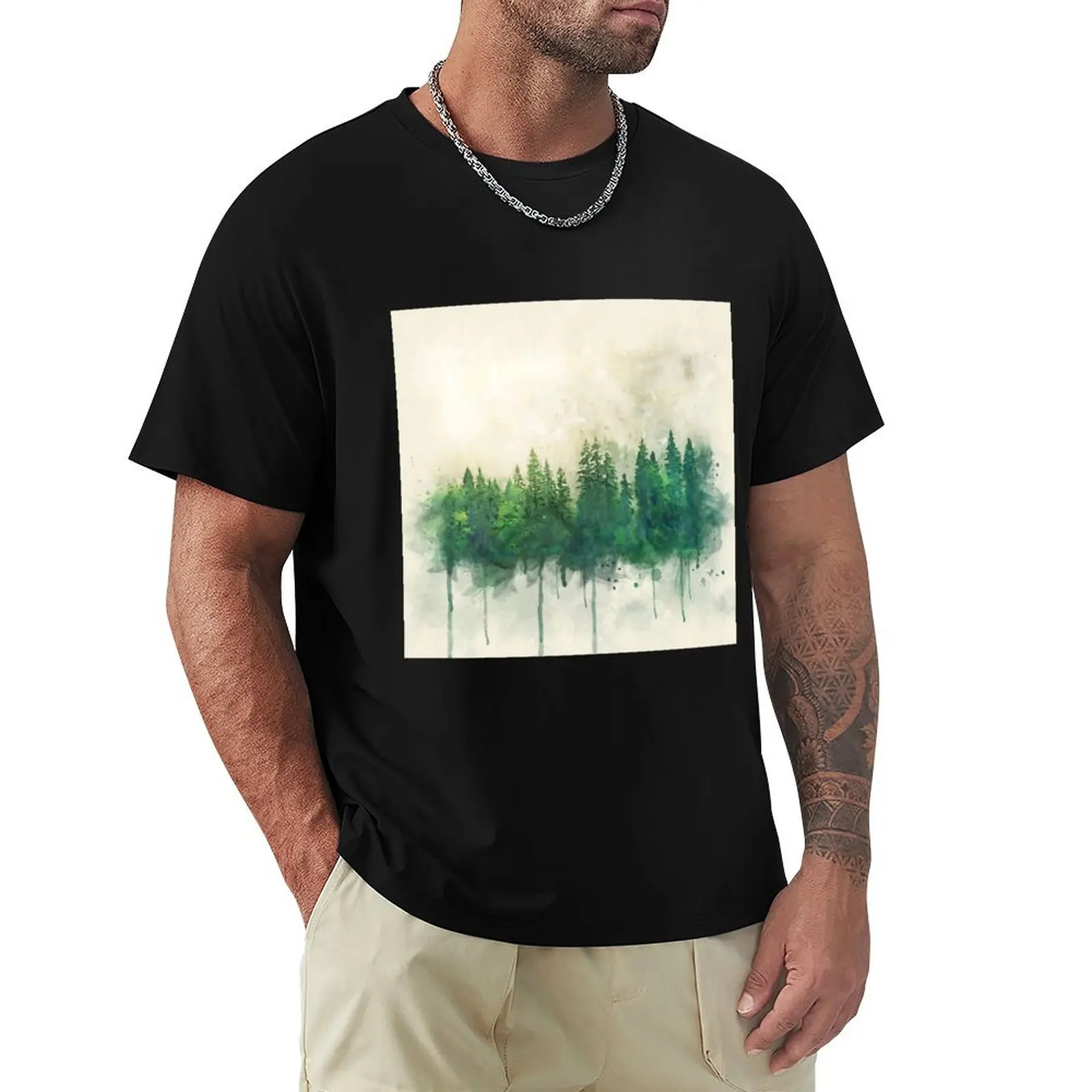 green forest watercolor painting T-Shirt blanks Personalized t-shirt vintage graphic tee t shirts for men graphic
green forest watercolor painting T-Shirt blanks Personalized t-shirt vintage graphic tee t shirts for men graphic