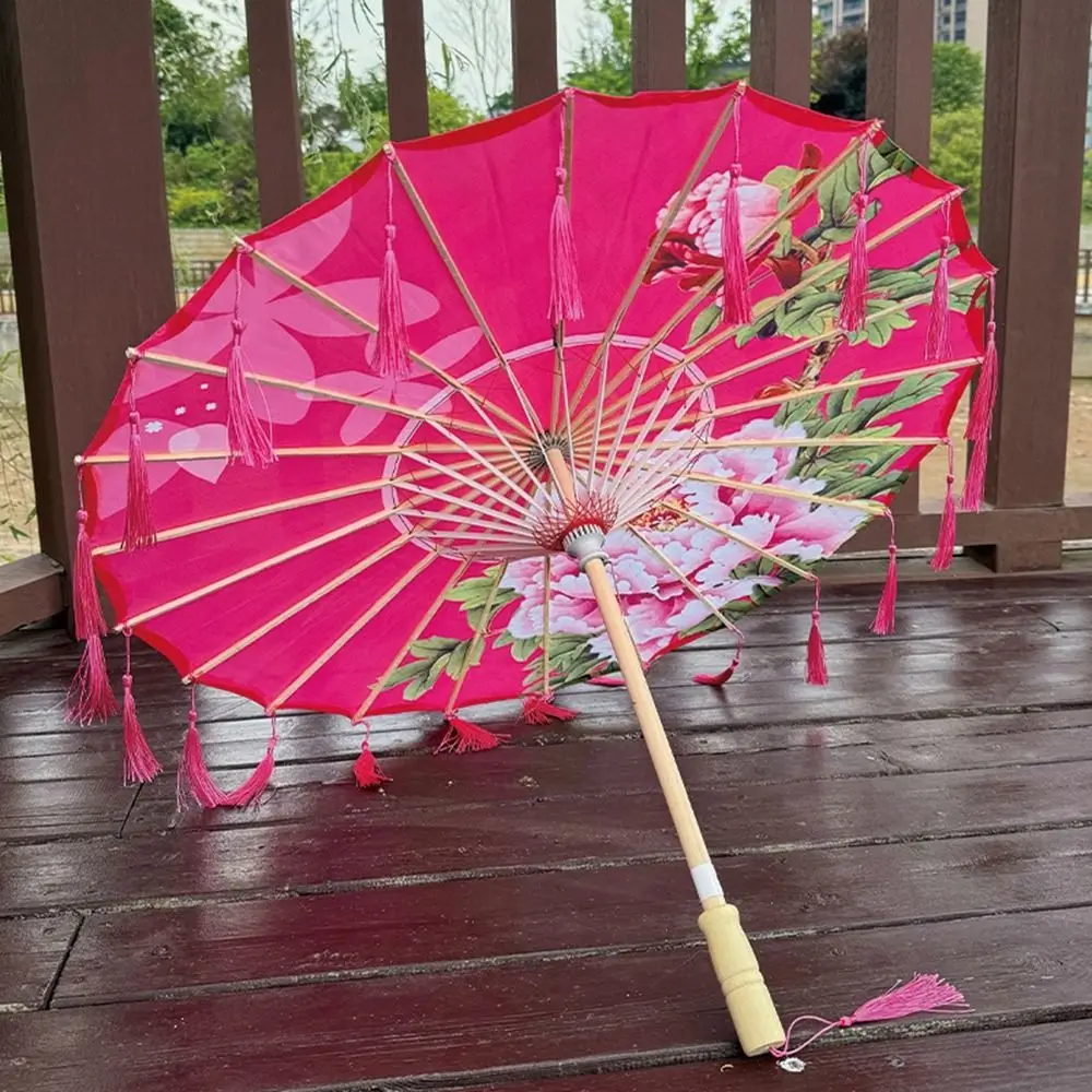 Antique 70cm Silk Fabric Tassel Umbrella Handheld Rainproof Ancient Dance Umbrella Decorative Windproof Tassel Umbrella Girls
Antique 70cm Silk Fabric Tassel Umbrella Handheld Rainproof Ancient Dance Umbrella Decorative Windproof Tassel Umbrella Girls