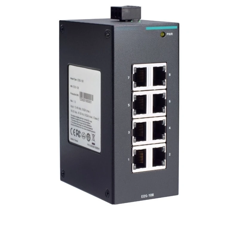 EDS-108 8 100M Electric Ports, Shakesha Industrial Grade Switch Spring Festival Special Offer
EDS-108 8 100M Electric Ports, Shakesha Industrial Grade Switch Spring Festival Special Offer