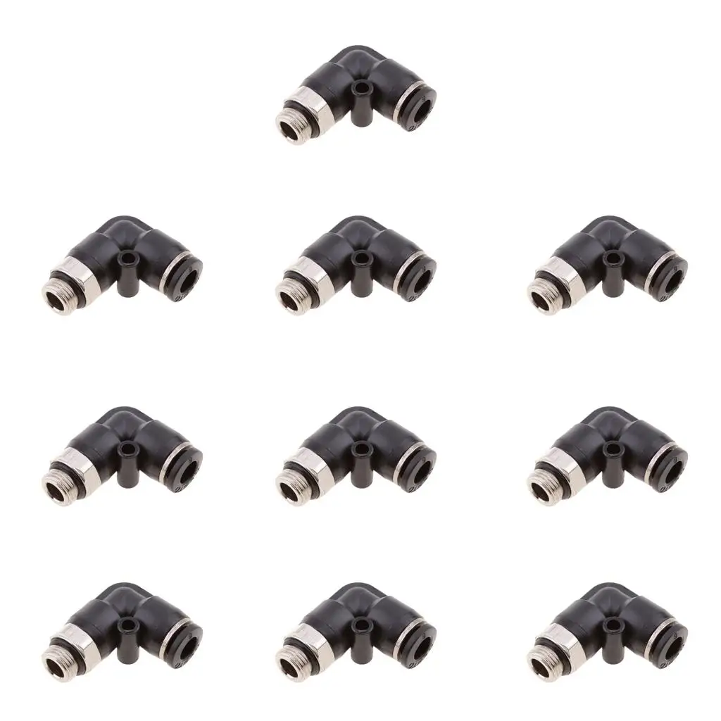 Pneumatic Push in Fittings Metal Elbow Connector 3 Way Quick Adapter for Air Water Hose Tube System
Pneumatic Push in Fittings Metal Elbow Connector 3 Way Quick Adapter for Air Water Hose Tube System