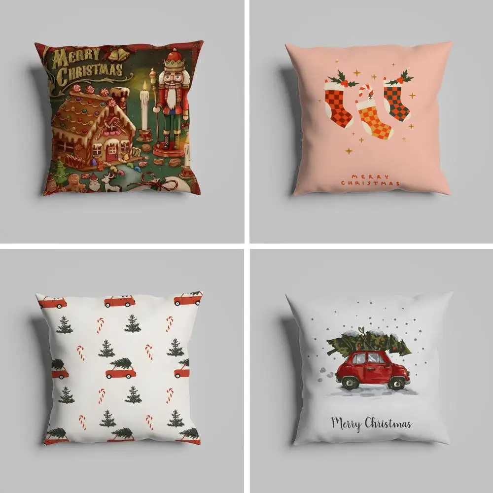 Merry Christmas Home Decoration Pillow Case luxurious home office, sofa decorative Multi sized car seat cushions, pillowcases
Merry Christmas Home Decoration Pillow Case luxurious home office, sofa decorative Multi sized car seat cushions, pillowcases