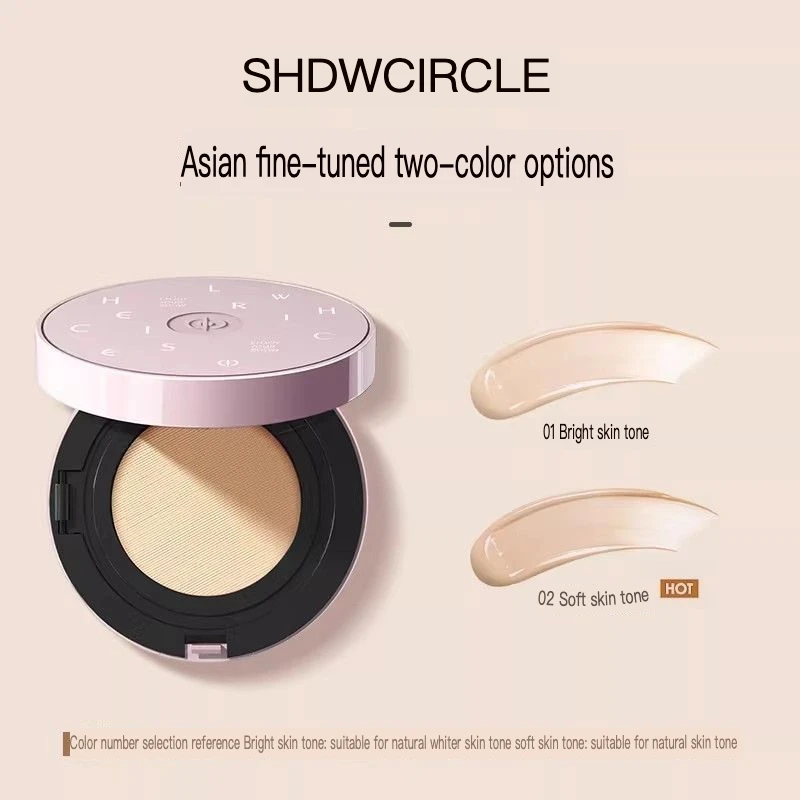 Showcircle/show Circle Zero-sense Radiant Cushion Waterproof Sweat-proof Concealer Long-lasting Dry Skin Foundation Moisturizing
Showcircle/show Circle Zero-sense Radiant Cushion Waterproof Sweat-proof Concealer Long-lasting Dry Skin Foundation Moisturizing