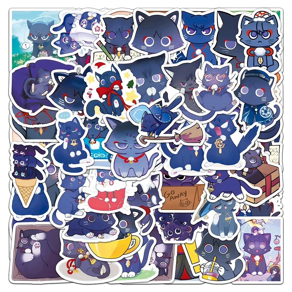 10/30/50pcs Genshin Impact Anime Game Stickers Cute Cat Cartoon Sticker Kids Toys DIY Skateboard Guitar Laptop Waterproof Decals
10/30/50pcs Genshin Impact Anime Game Stickers Cute Cat Cartoon Sticker Kids Toys DIY Skateboard Guitar Laptop Waterproof Decals
