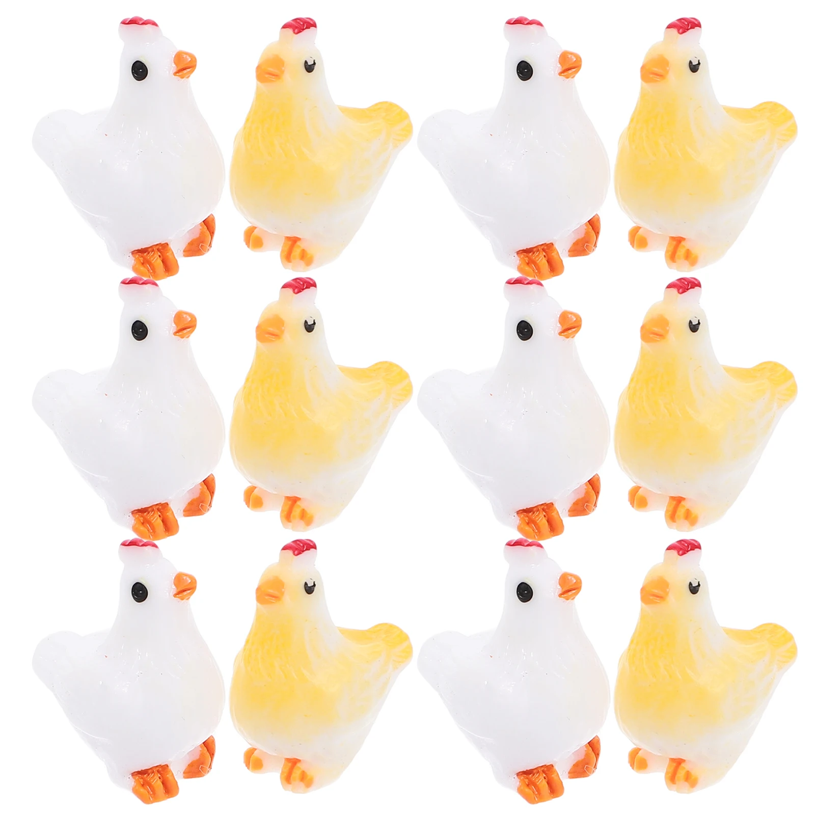 50 Pcs Mini Animal Statues Resin Figurines Cute Chicken naments for Decoration Tiny Models Desk Accessories
50 Pcs Mini Animal Statues Resin Figurines Cute Chicken naments for Decoration Tiny Models Desk Accessories
