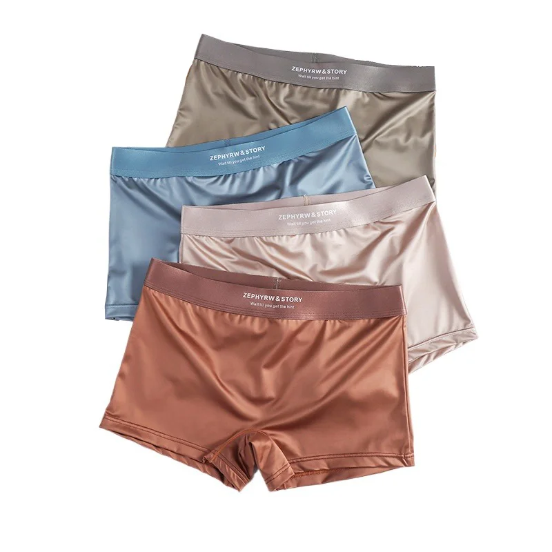 HaleyChan 3pcs Women's Ice Silk Underwear, Trans Lesbian Summer Seamless Boxerbriefs, Tomboy Lightweight Boxer Shorts Boyshort
HaleyChan 3pcs Women's Ice Silk Underwear, Trans Lesbian Summer Seamless Boxerbriefs, Tomboy Lightweight Boxer Shorts Boyshort