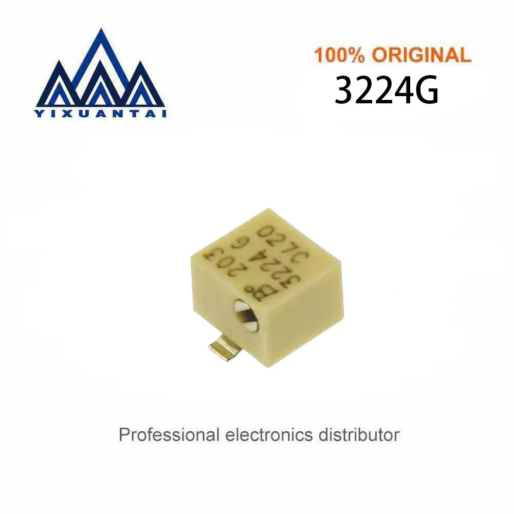 10pcs/Lot 3224G 3224G-1-101E 3224G-1-102E 3224G-1-103E 3224G-1-104E 3224G-1-201E 3224G-1-202E Trimmer Potentiometers New
10pcs/Lot 3224G 3224G-1-101E 3224G-1-102E 3224G-1-103E 3224G-1-104E 3224G-1-201E 3224G-1-202E Trimmer Potentiometers New