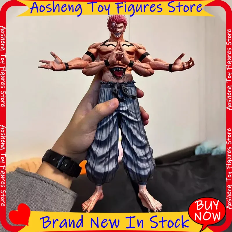 Hot 31cm Jujutsu Kaisen Anime Ryomen Sukuna Itadori Yuji Action Figures Ornaments Anime Collectible Statue Model Doll Toy
Hot 31cm Jujutsu Kaisen Anime Ryomen Sukuna Itadori Yuji Action Figures Ornaments Anime Collectible Statue Model Doll Toy