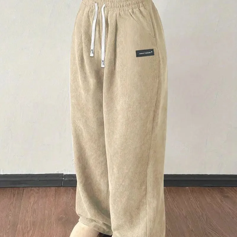 Pantalon Femme Hosen Damen Брюки Женские универсальные осенне-зимние спортивные стильные свободные широкие брюки на шнурке однотонные брюки
Pantalon Femme Hosen Damen Брюки Женские универсальные осенне-зимние спортивные стильные свободные широкие брюки на шнурке однотонные брюки