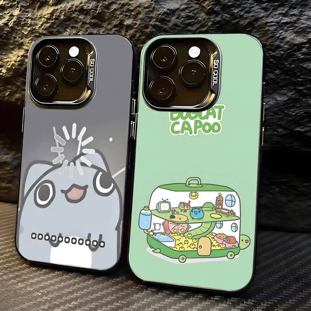 Capoo cat Cartoon Popular Phone Case For lMDColor Silver Shell For lPhone 17 16 e 15 14 13 12 11 Pro Max Plus
Capoo cat Cartoon Popular Phone Case For lMDColor Silver Shell For lPhone 17 16 e 15 14 13 12 11 Pro Max Plus