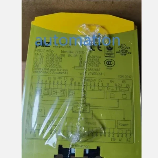 2026 1pcs New M0p Safety Relay the Model is 773110 Freight Free Brand New Original Spot Plc
2026 1pcs New M0p Safety Relay the Model is 773110 Freight Free Brand New Original Spot Plc