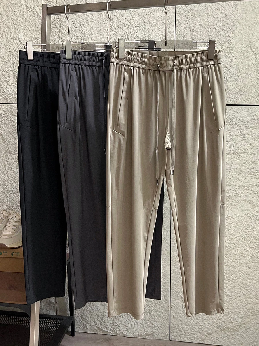 Outdoor High-End Men's Lightweight Breathable High-Elastic Quick-Dry Casual Pants Straight Leg mid Waist Comfortable Fit
Outdoor High-End Men's Lightweight Breathable High-Elastic Quick-Dry Casual Pants Straight Leg mid Waist Comfortable Fit