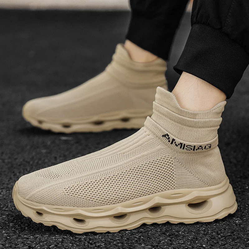 Кроссовки, мужская обувь, легкая походная противоскользящая сетчатая вулканизированная обувь на платформе, удобная эластичная повседневная обувь для пар, большой размер
Кроссовки, мужская обувь, легкая походная противоскользящая сетчатая вулканизированная обувь на платформе, удобная эластичная повседневная обувь для пар, большой размер