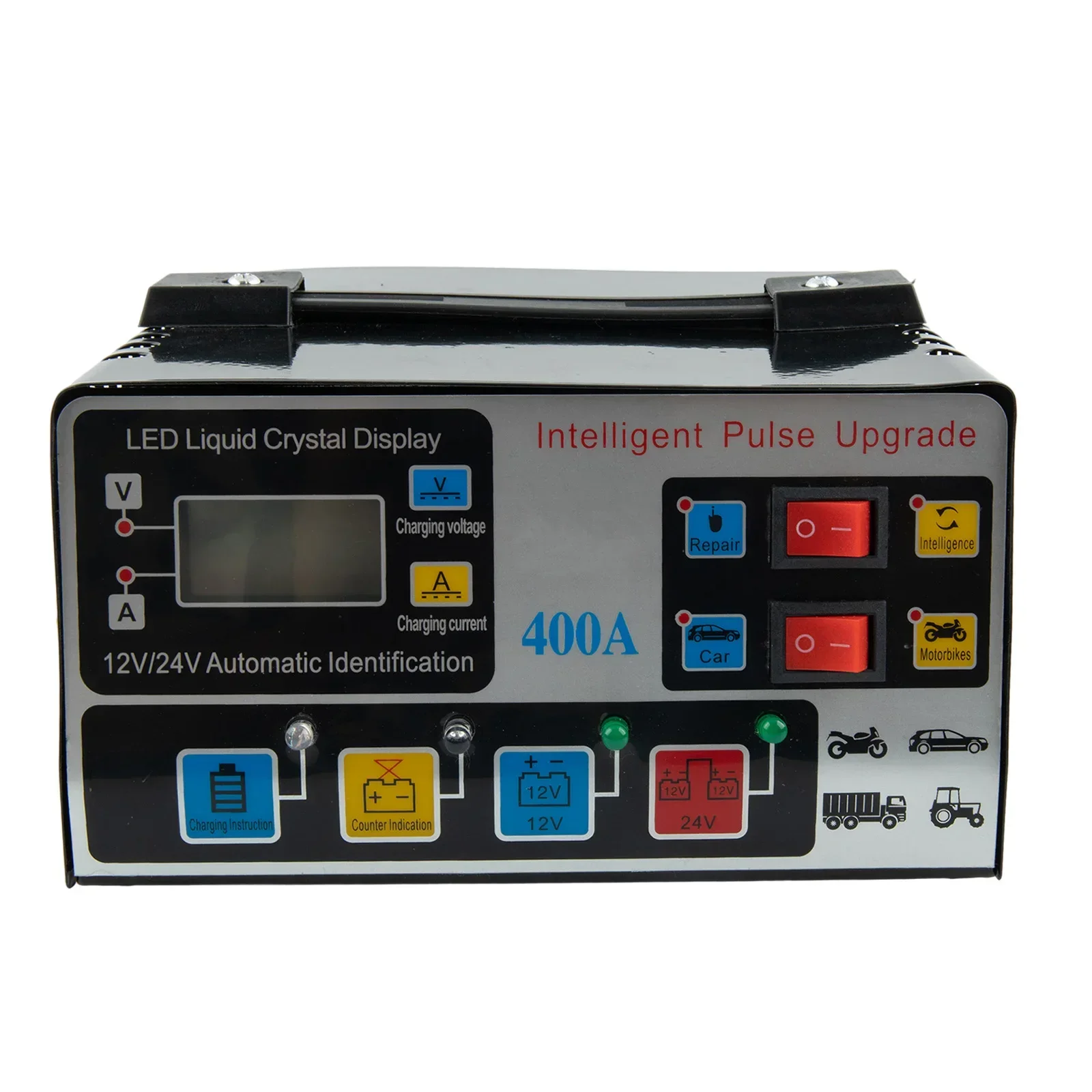 English Manual Battery Charger Metal Set Voltage Detection 2pcs/Kit 50-60Hz 80 Cm Good Insulation High Efficiency
English Manual Battery Charger Metal Set Voltage Detection 2pcs/Kit 50-60Hz 80 Cm Good Insulation High Efficiency