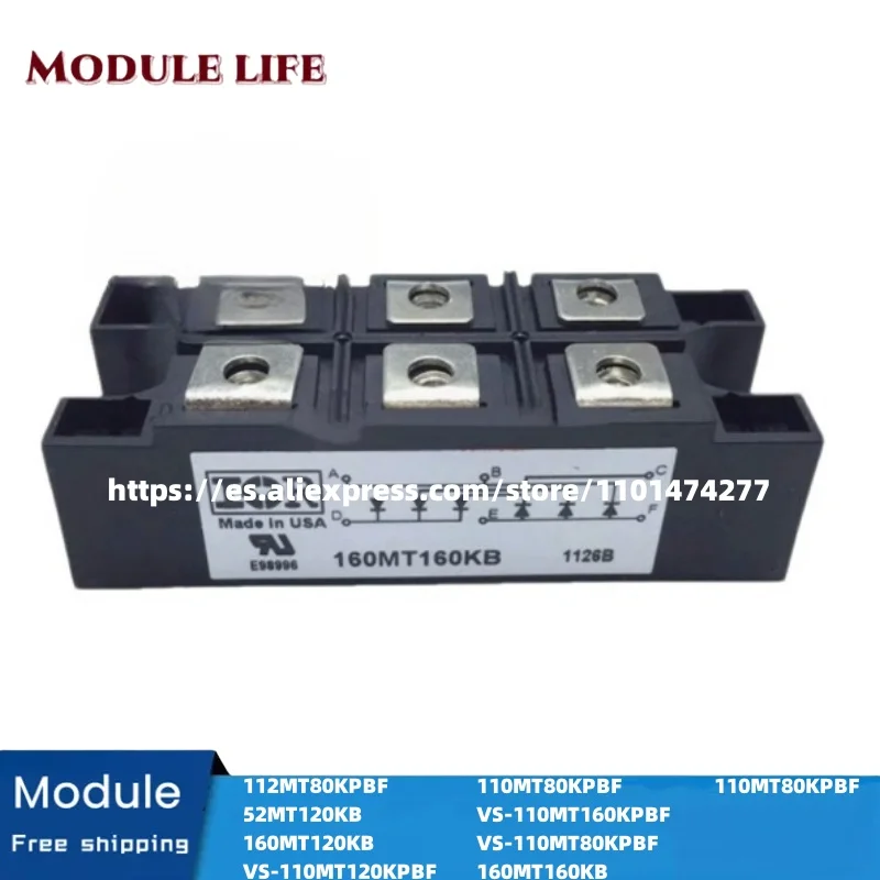 52MT120KB 112MT80KPBF 110MT80KPBF 160MT160KB 160MT120KB VS-110MT120KPBF VS-110MT160KPBF VS-110MT80KPBF Brand new original module
52MT120KB 112MT80KPBF 110MT80KPBF 160MT160KB 160MT120KB VS-110MT120KPBF VS-110MT160KPBF VS-110MT80KPBF Brand new original module