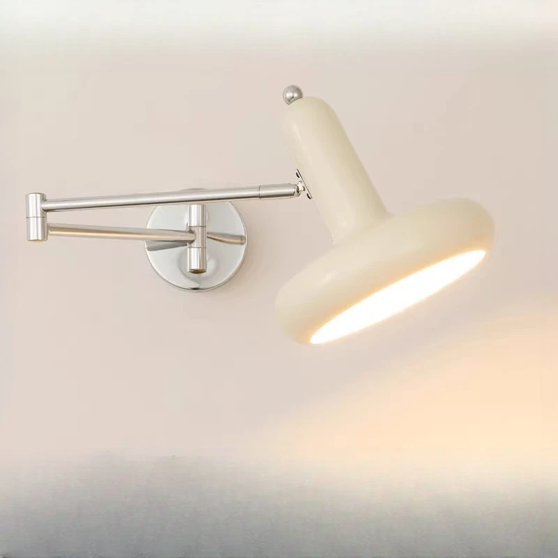 Cream wind rocker arm bedside wall lamp medieval retractable retro desk folding reading wall lamp
Cream wind rocker arm bedside wall lamp medieval retractable retro desk folding reading wall lamp