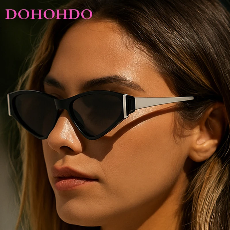 Trend Designer Metal Triangular Cat Eye Women Sunglasses New Luxury Punk Men Shades Outdoor Travel Driving Sunglass Lentes UV400
Trend Designer Metal Triangular Cat Eye Women Sunglasses New Luxury Punk Men Shades Outdoor Travel Driving Sunglass Lentes UV400