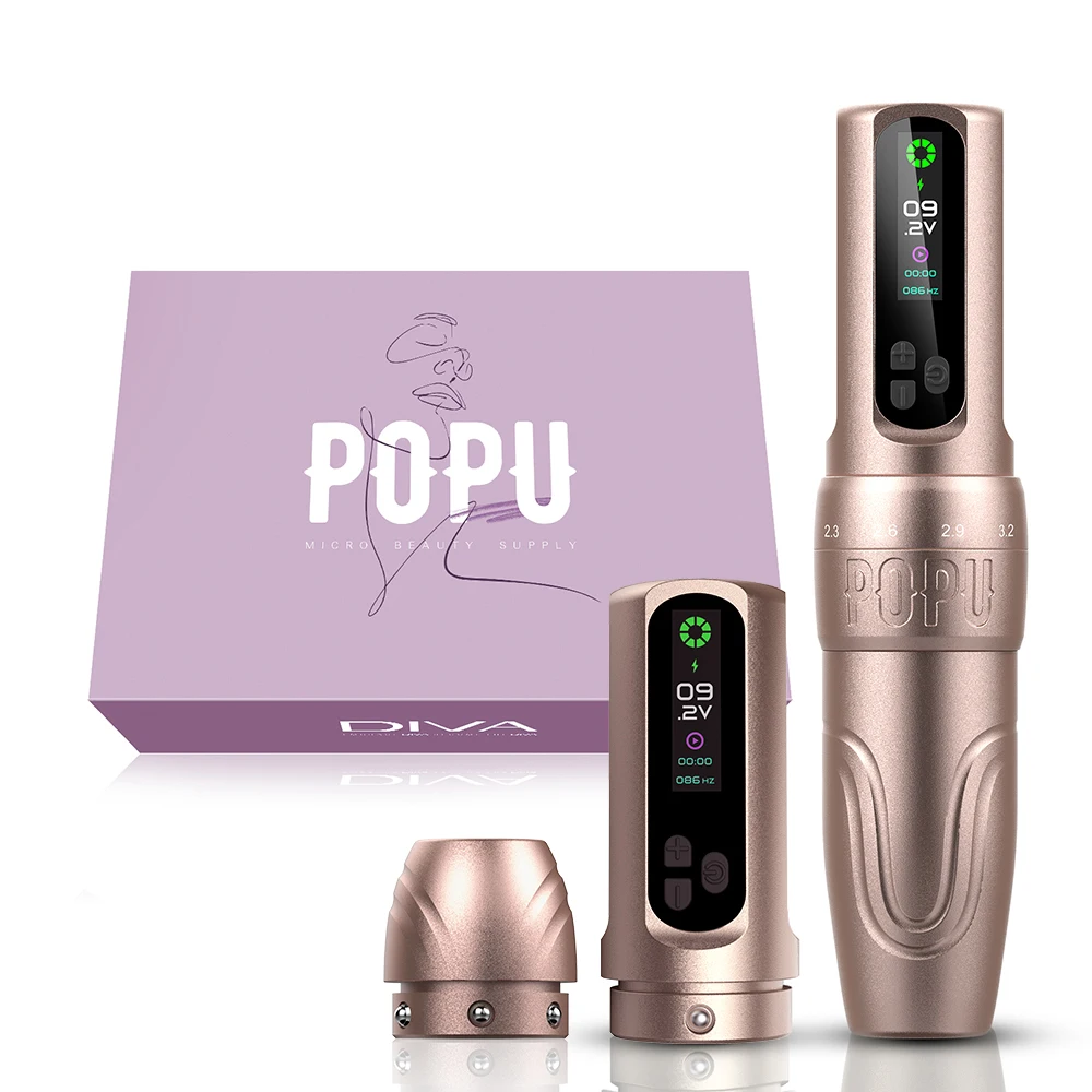 POPU Diva One Дополнительная батарея Регулируемый ход Перманентный макияж dermografo Профессиональная беспроводная машина для татуировки PMU Беспроводная
POPU Diva One Дополнительная батарея Регулируемый ход Перманентный макияж dermografo Профессиональная беспроводная машина для татуировки PMU Беспроводная