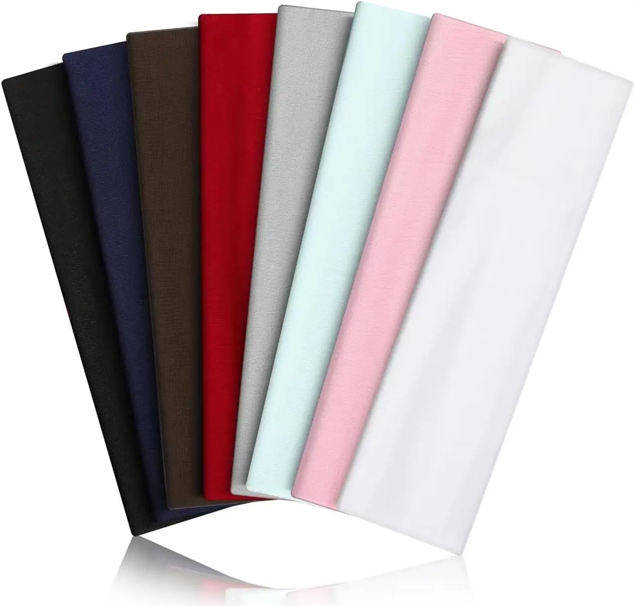 8 Pack Non-Slip Sports Headbands for Women Men, Elastic Sweatband for Running, Yoga, Gym
8 Pack Non-Slip Sports Headbands for Women Men, Elastic Sweatband for Running, Yoga, Gym