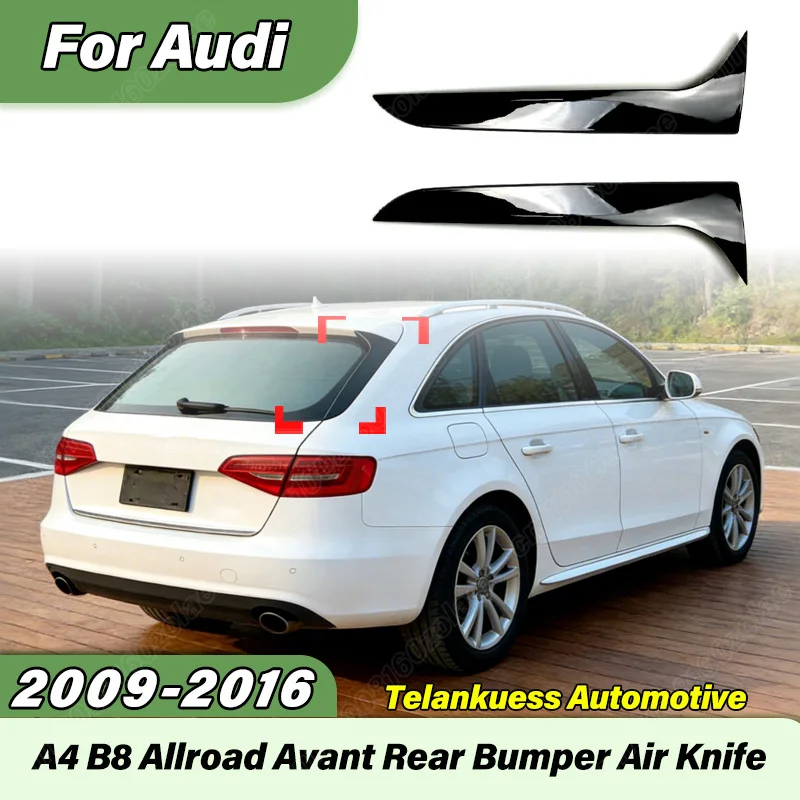 For Audi A4 B8 Allroad Avant 2009 2010 2011 2012 2013 2014 2015 2016 Car Station Wagon Rear Trunk Spoiler Body Modification Kit
For Audi A4 B8 Allroad Avant 2009 2010 2011 2012 2013 2014 2015 2016 Car Station Wagon Rear Trunk Spoiler Body Modification Kit