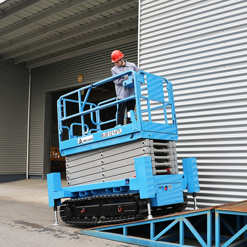 New Self-Propelled Steel Scissor Lift Aerial 24v Battery Charger Remote Control Work Platforms Manlift Wholesale Price Machinery
New Self-Propelled Steel Scissor Lift Aerial 24v Battery Charger Remote Control Work Platforms Manlift Wholesale Price Machinery