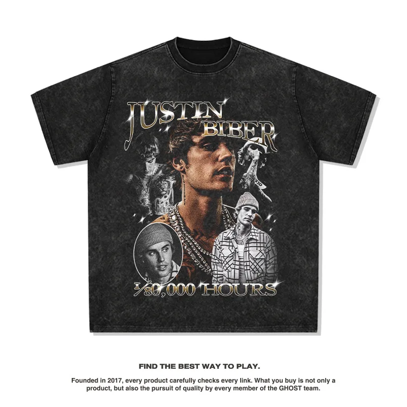 2025 Bieber American T-shirt, Hip-hop Rap Street Fashion Brand, Retro Print, Aged Washed Pure Cotton Round Neck Short Sleeve
2025 Bieber American T-shirt, Hip-hop Rap Street Fashion Brand, Retro Print, Aged Washed Pure Cotton Round Neck Short Sleeve