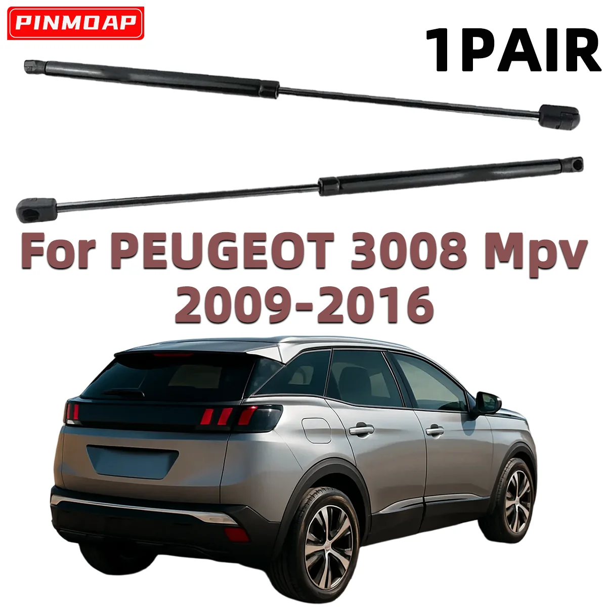 2pcs Rear Trunk Support Rod For PEUGEOT 3008 Mpv 2009-2016 OE 101-00-725 Rear Tailgate Gas Springs Struts Colorful Style
2pcs Rear Trunk Support Rod For PEUGEOT 3008 Mpv 2009-2016 OE 101-00-725 Rear Tailgate Gas Springs Struts Colorful Style