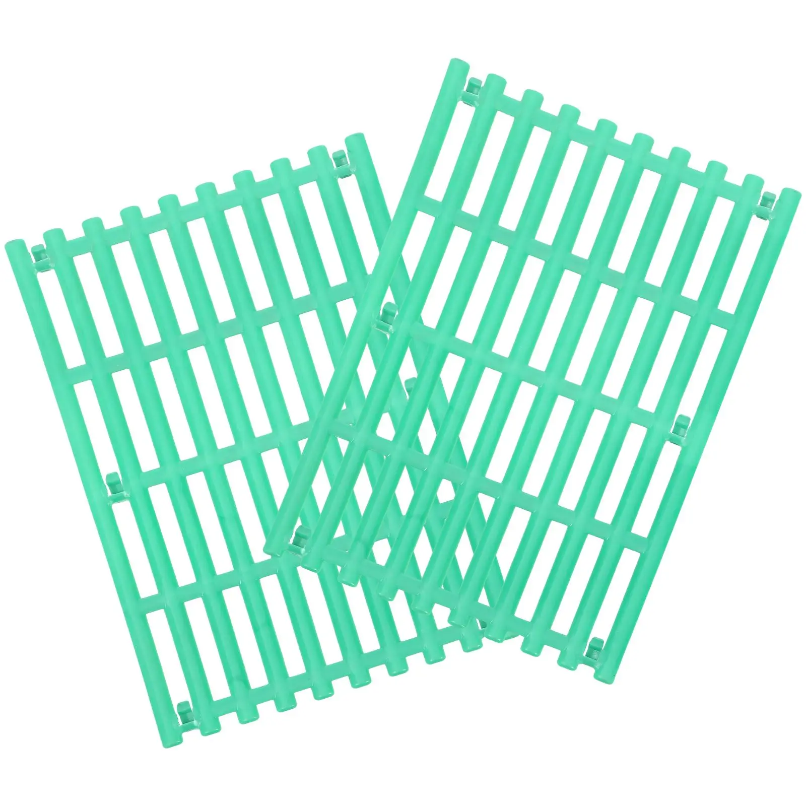 2 Pcs Rabbit Cage Mat Net Pads Foot Holes Design Green Bunny Mats Wear-resistant Floor Small Animal Accessories Easy Clean
2 Pcs Rabbit Cage Mat Net Pads Foot Holes Design Green Bunny Mats Wear-resistant Floor Small Animal Accessories Easy Clean