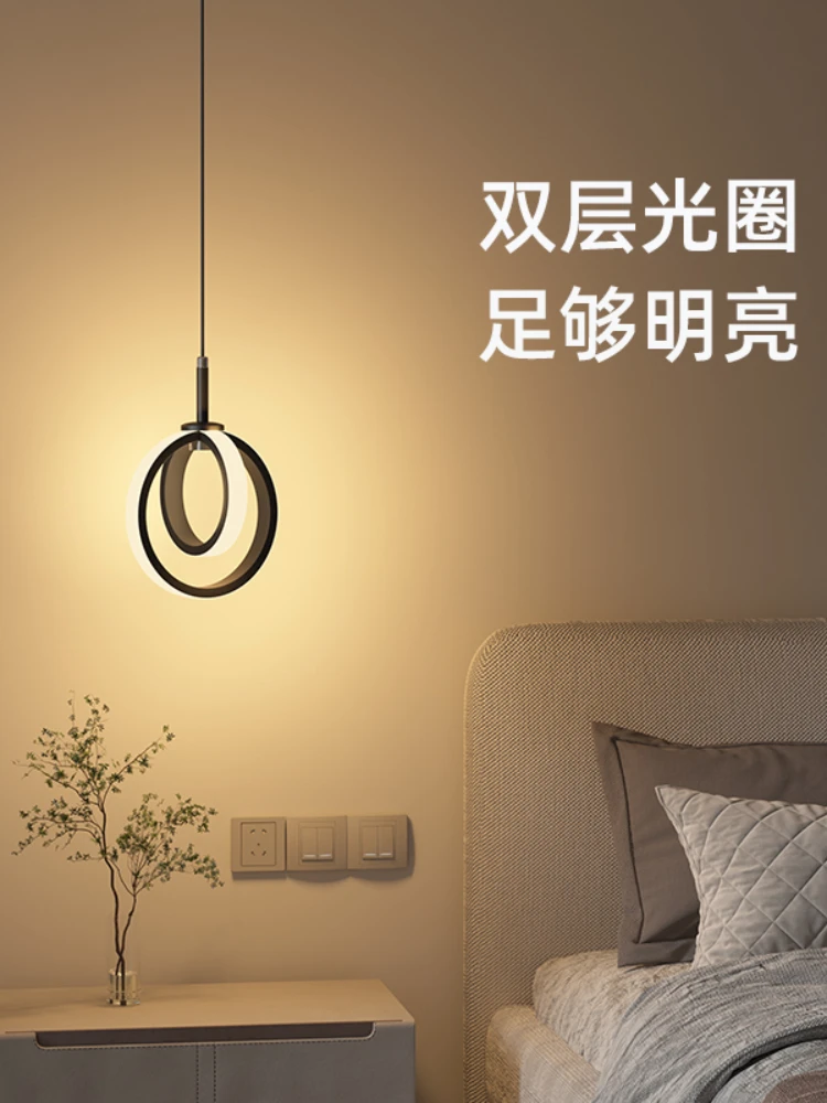Bedroom bedside chandelier, modern minimalist design sense TV background wall vertical light ins atmosphere bedside
Bedroom bedside chandelier, modern minimalist design sense TV background wall vertical light ins atmosphere bedside