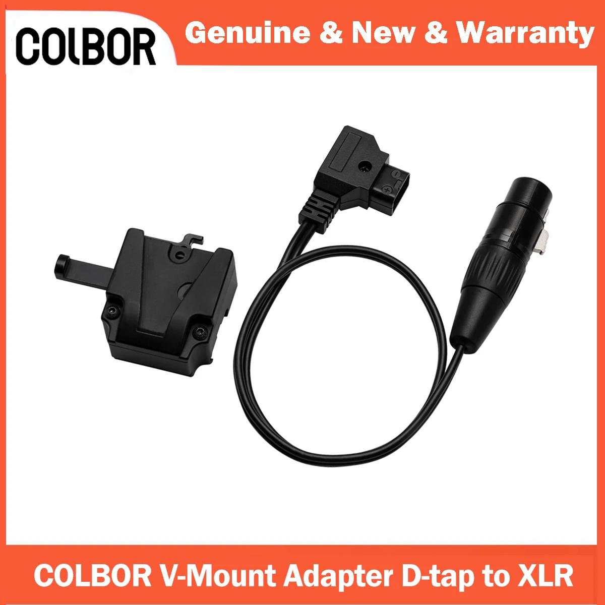 COLBOR V-Mount Adapter D-tap to XLR for COLBOR CL220,CL330 LED Video Light Photographic
COLBOR V-Mount Adapter D-tap to XLR for COLBOR CL220,CL330 LED Video Light Photographic