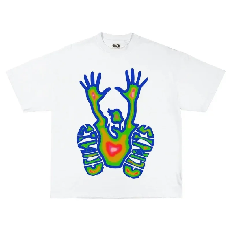 Fashion street retro men Y2k shirts Cartoon print pure cotton round neck short sleeve Hip hop trend Harajuku oversized T-shirt
Fashion street retro men Y2k shirts Cartoon print pure cotton round neck short sleeve Hip hop trend Harajuku oversized T-shirt